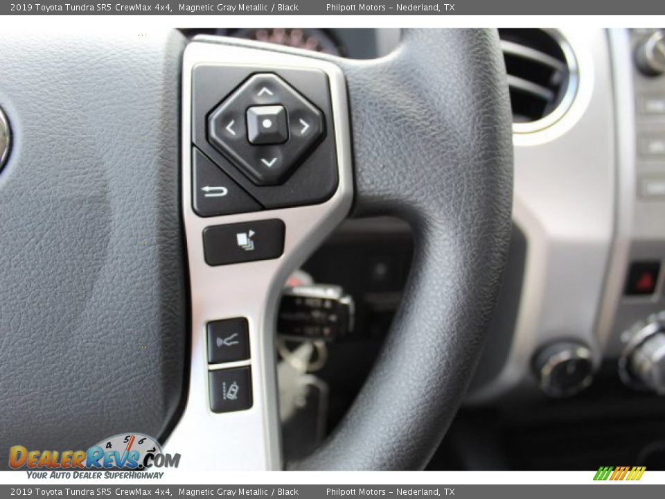 2019 Toyota Tundra SR5 CrewMax 4x4 Magnetic Gray Metallic / Black Photo #13