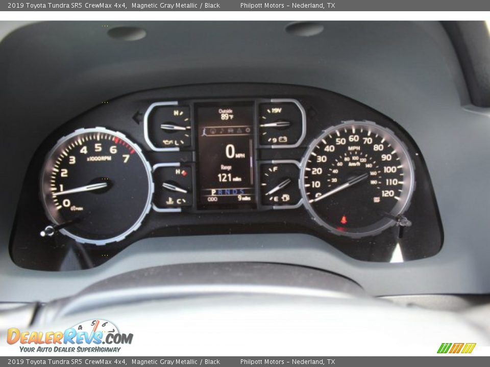 2019 Toyota Tundra SR5 CrewMax 4x4 Magnetic Gray Metallic / Black Photo #14