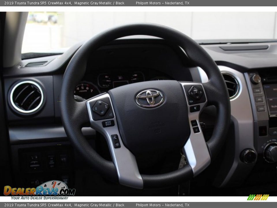 2019 Toyota Tundra SR5 CrewMax 4x4 Magnetic Gray Metallic / Black Photo #22