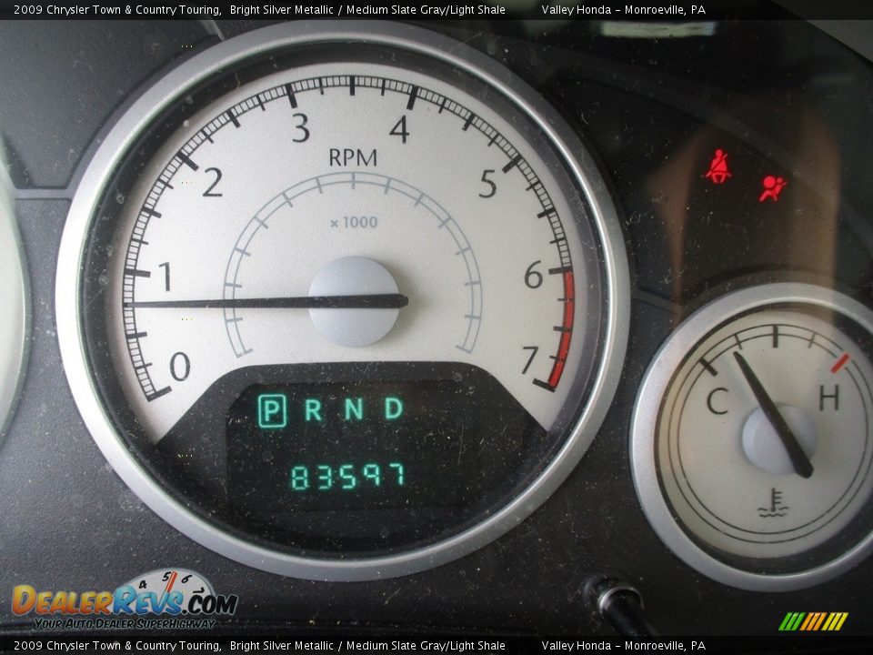 2009 Chrysler Town & Country Touring Bright Silver Metallic / Medium Slate Gray/Light Shale Photo #20