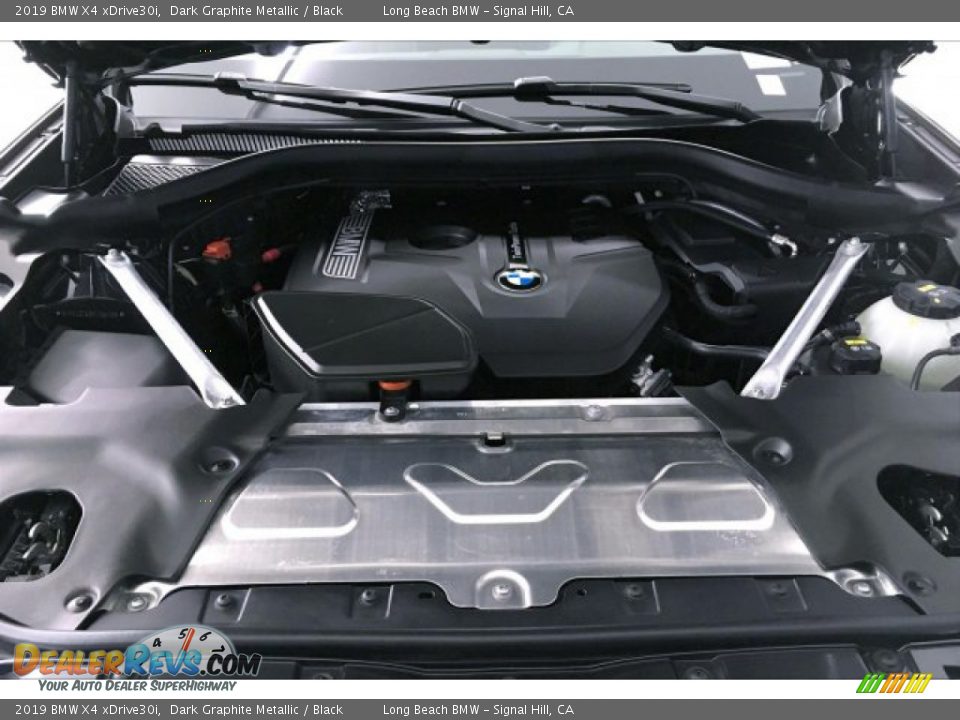 2019 BMW X4 xDrive30i Dark Graphite Metallic / Black Photo #9
