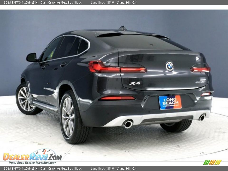 2019 BMW X4 xDrive30i Dark Graphite Metallic / Black Photo #10