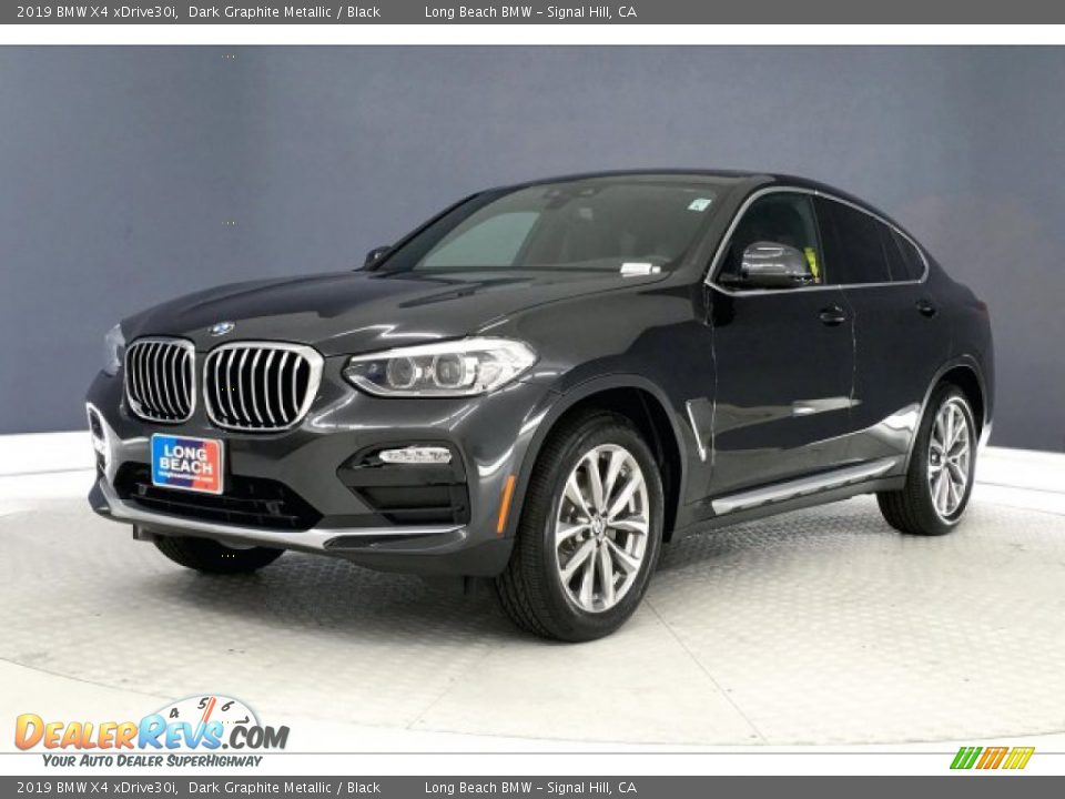 2019 BMW X4 xDrive30i Dark Graphite Metallic / Black Photo #12