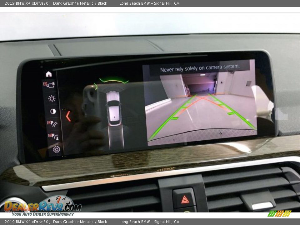 2019 BMW X4 xDrive30i Dark Graphite Metallic / Black Photo #13