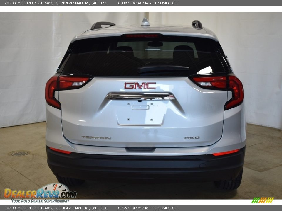 2020 GMC Terrain SLE AWD Quicksilver Metallic / Jet Black Photo #3