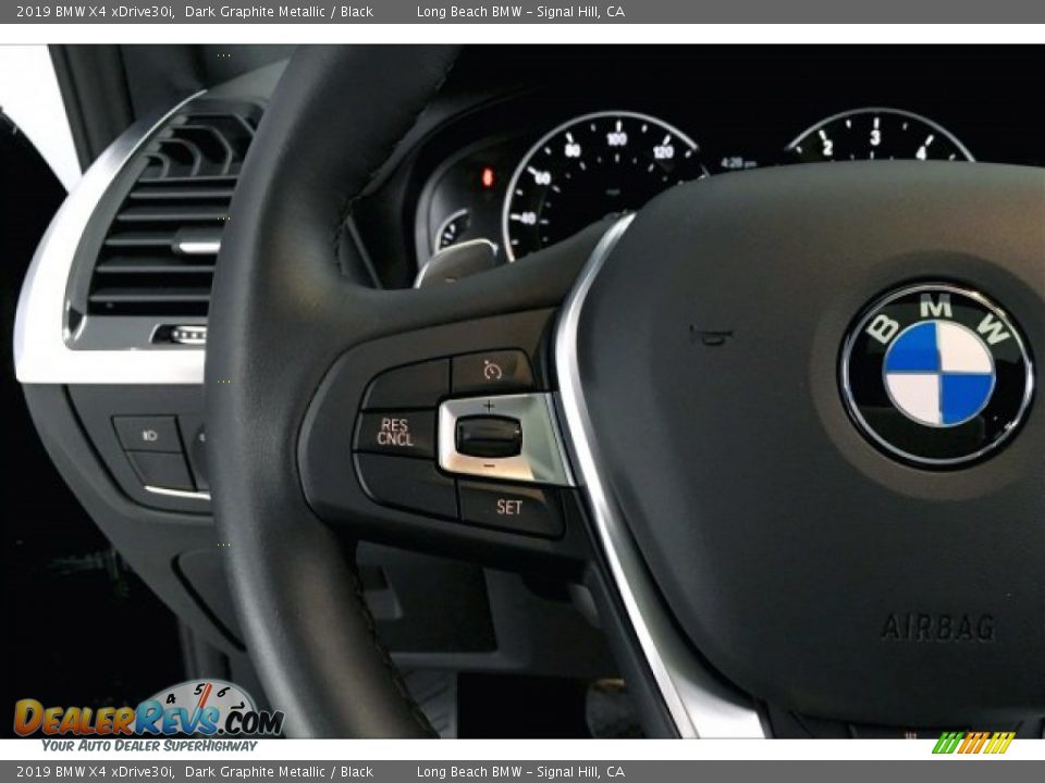 2019 BMW X4 xDrive30i Dark Graphite Metallic / Black Photo #14
