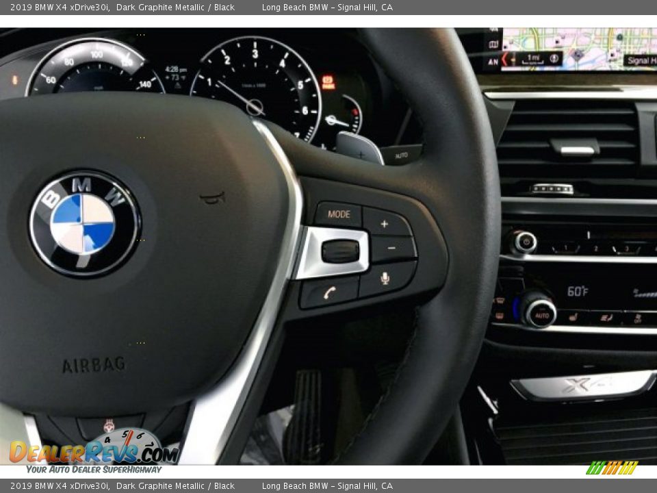 2019 BMW X4 xDrive30i Dark Graphite Metallic / Black Photo #15