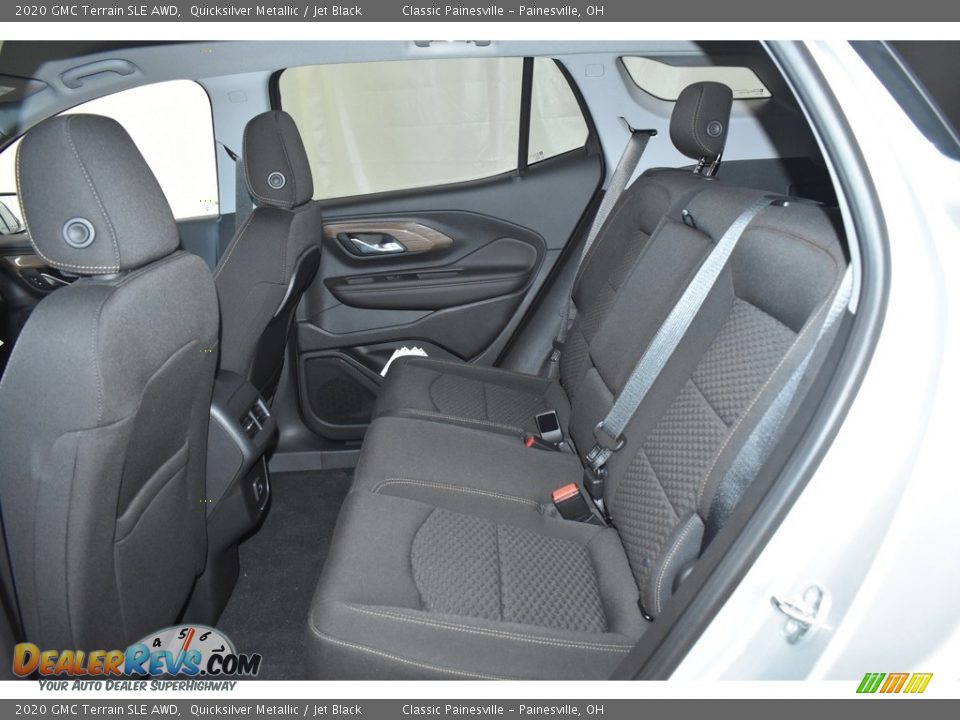 Rear Seat of 2020 GMC Terrain SLE AWD Photo #7