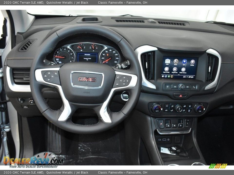 Dashboard of 2020 GMC Terrain SLE AWD Photo #8