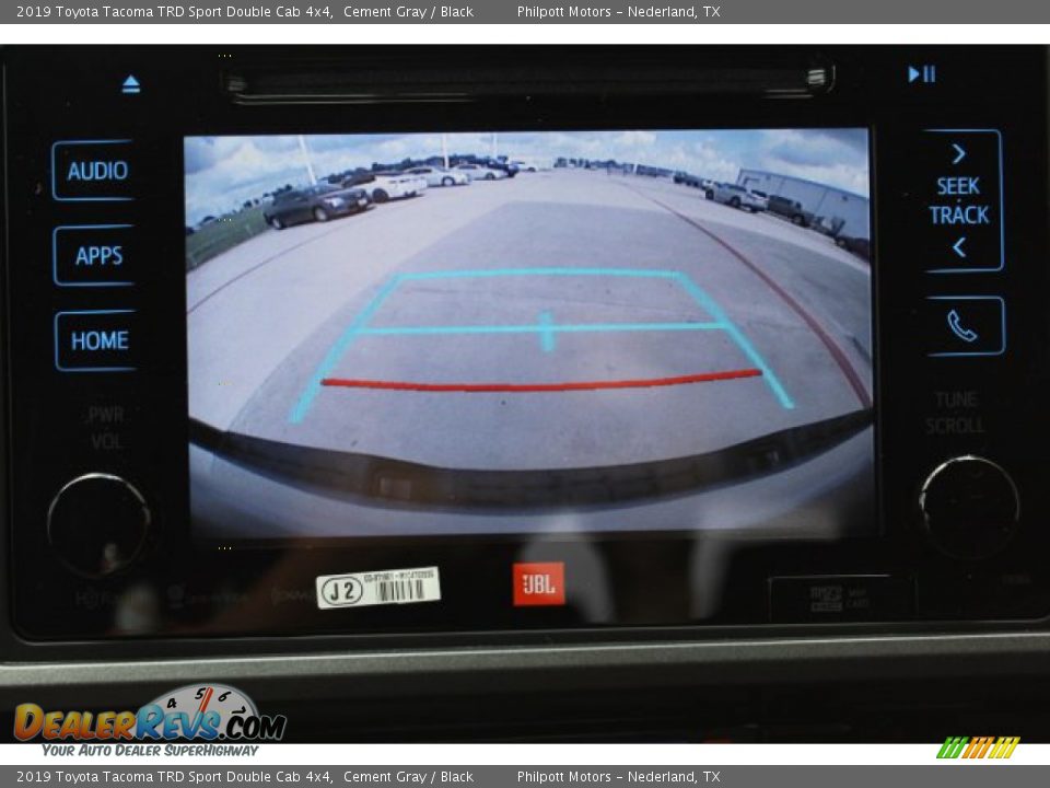 2019 Toyota Tacoma TRD Sport Double Cab 4x4 Cement Gray / Black Photo #18