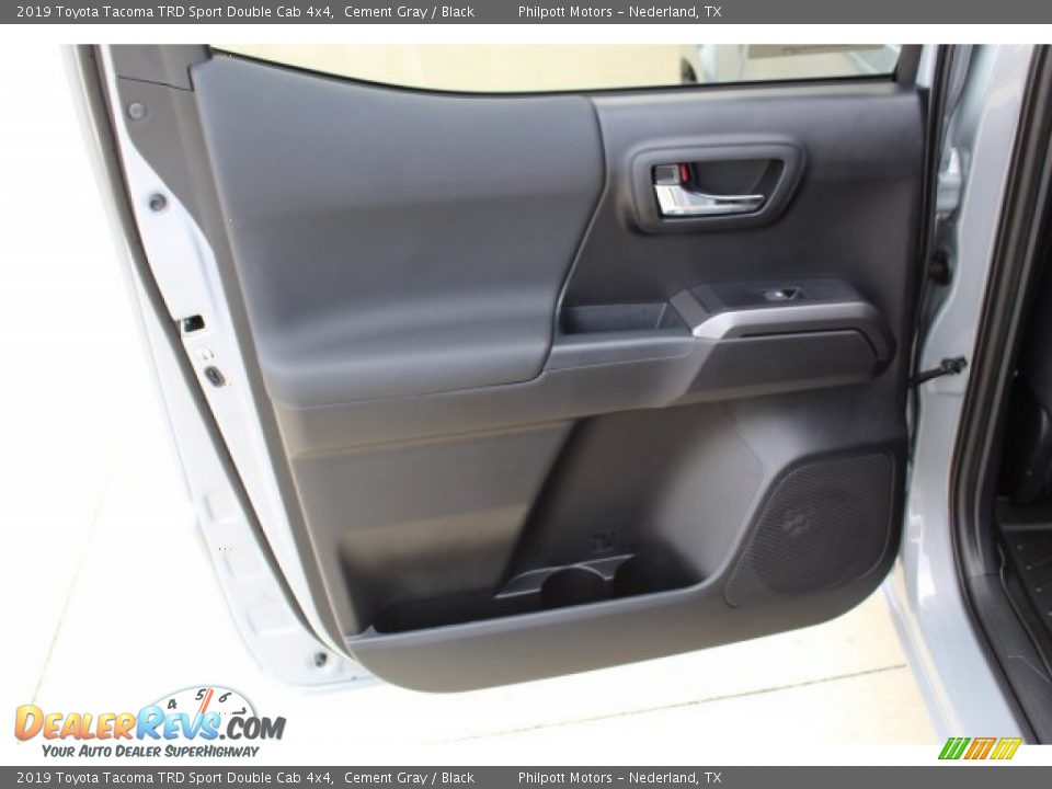 2019 Toyota Tacoma TRD Sport Double Cab 4x4 Cement Gray / Black Photo #19
