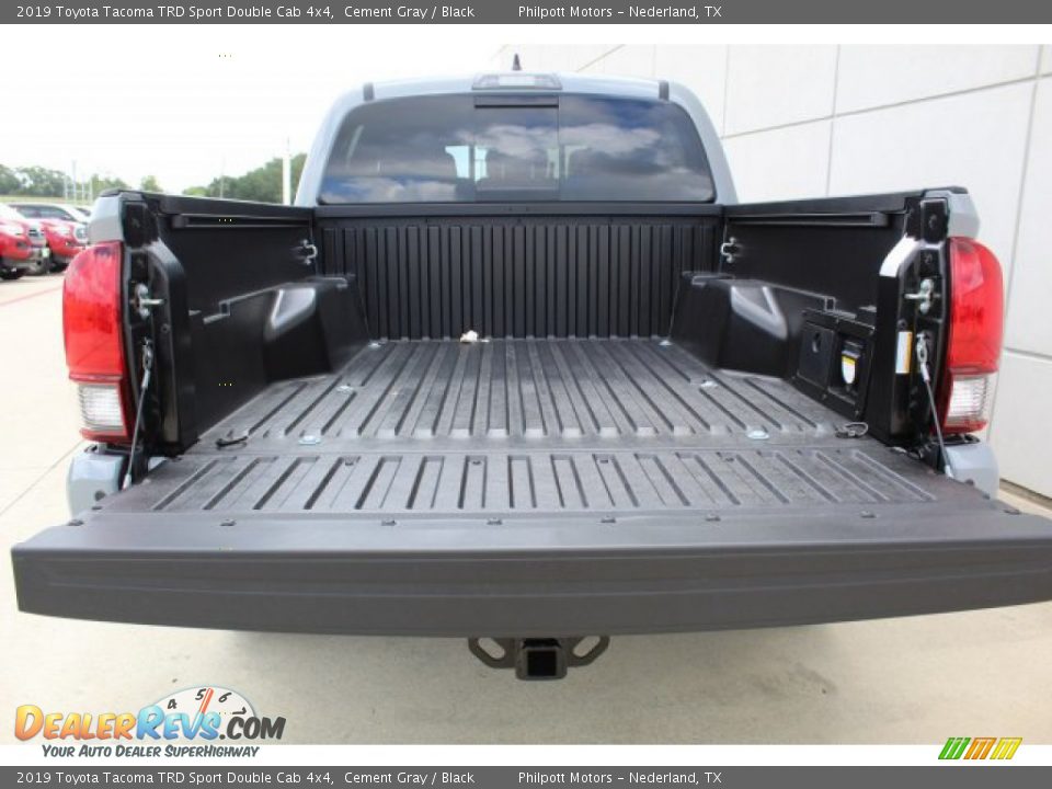 2019 Toyota Tacoma TRD Sport Double Cab 4x4 Cement Gray / Black Photo #23