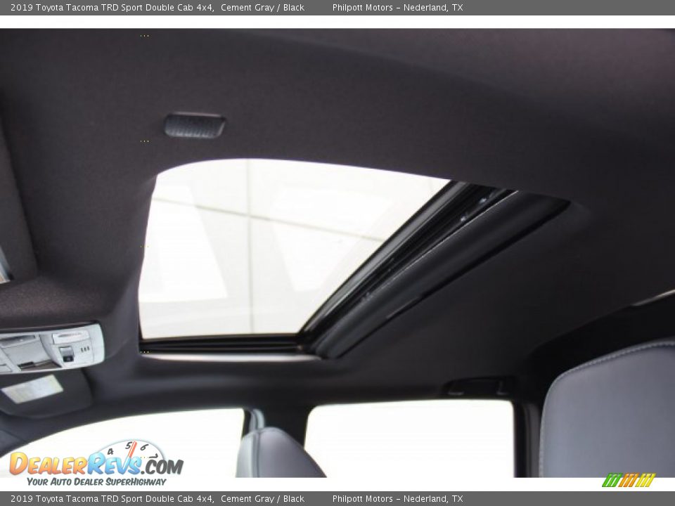 2019 Toyota Tacoma TRD Sport Double Cab 4x4 Cement Gray / Black Photo #24