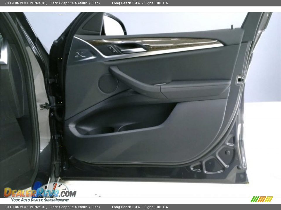 2019 BMW X4 xDrive30i Dark Graphite Metallic / Black Photo #26