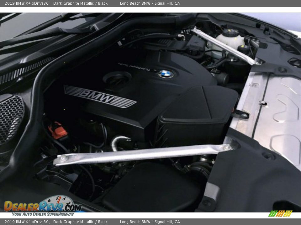 2019 BMW X4 xDrive30i Dark Graphite Metallic / Black Photo #27