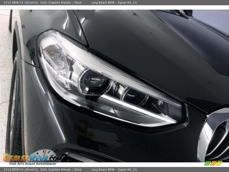 2019 BMW X4 xDrive30i Dark Graphite Metallic / Black Photo #28