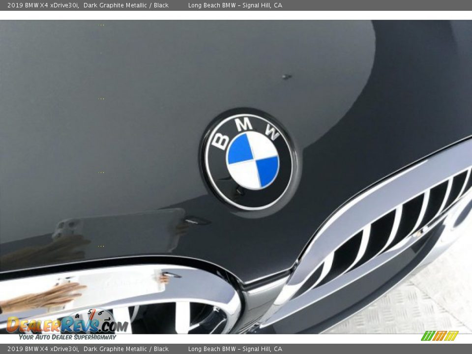 2019 BMW X4 xDrive30i Dark Graphite Metallic / Black Photo #29