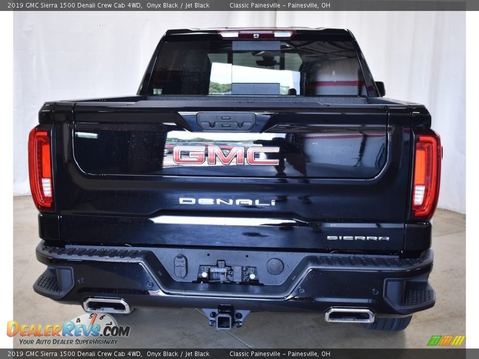 2019 GMC Sierra 1500 Denali Crew Cab 4WD Onyx Black / Jet Black Photo #3