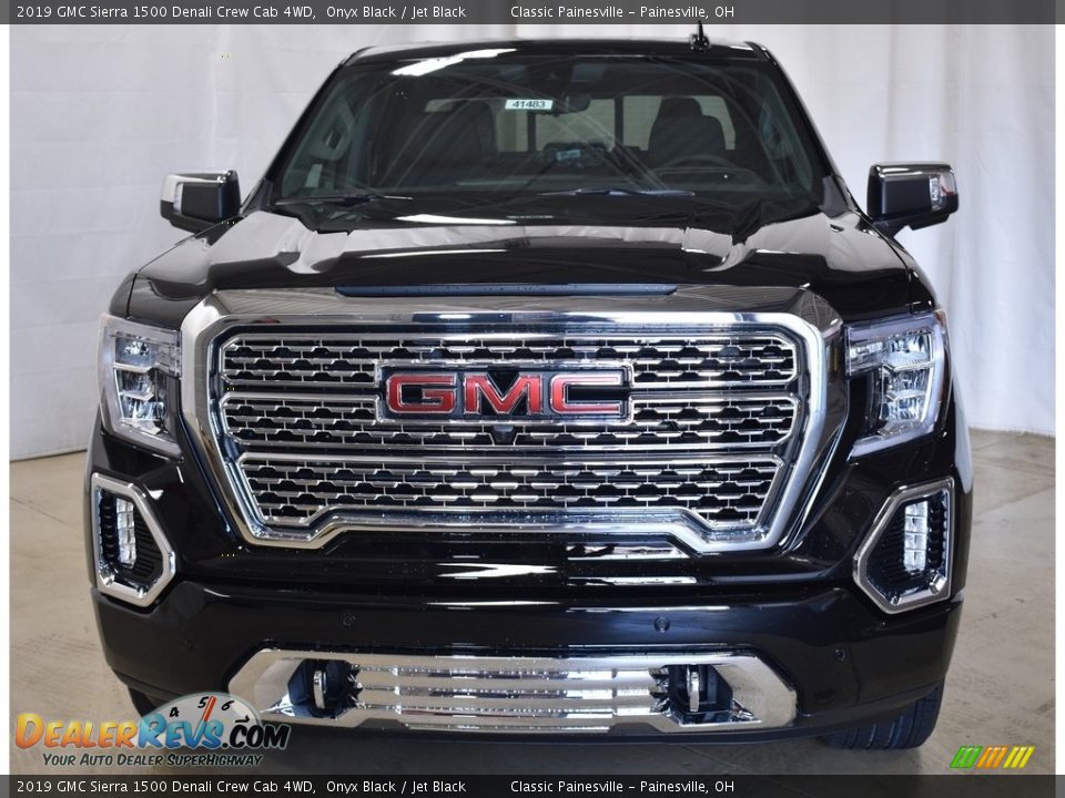 2019 GMC Sierra 1500 Denali Crew Cab 4WD Onyx Black / Jet Black Photo #4