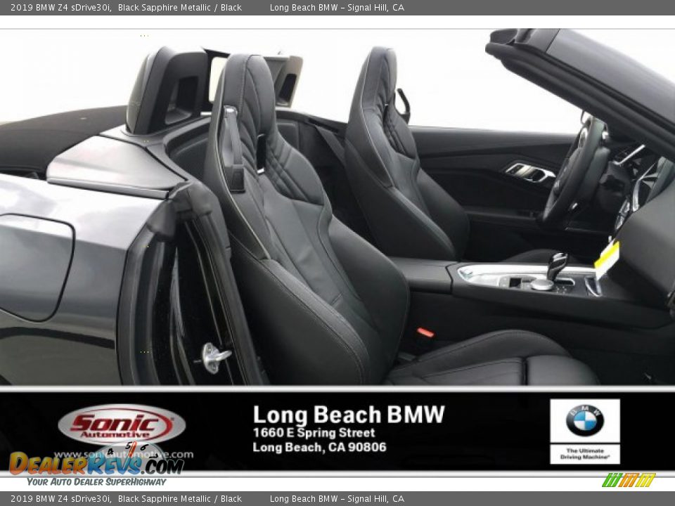 2019 BMW Z4 sDrive30i Black Sapphire Metallic / Black Photo #2