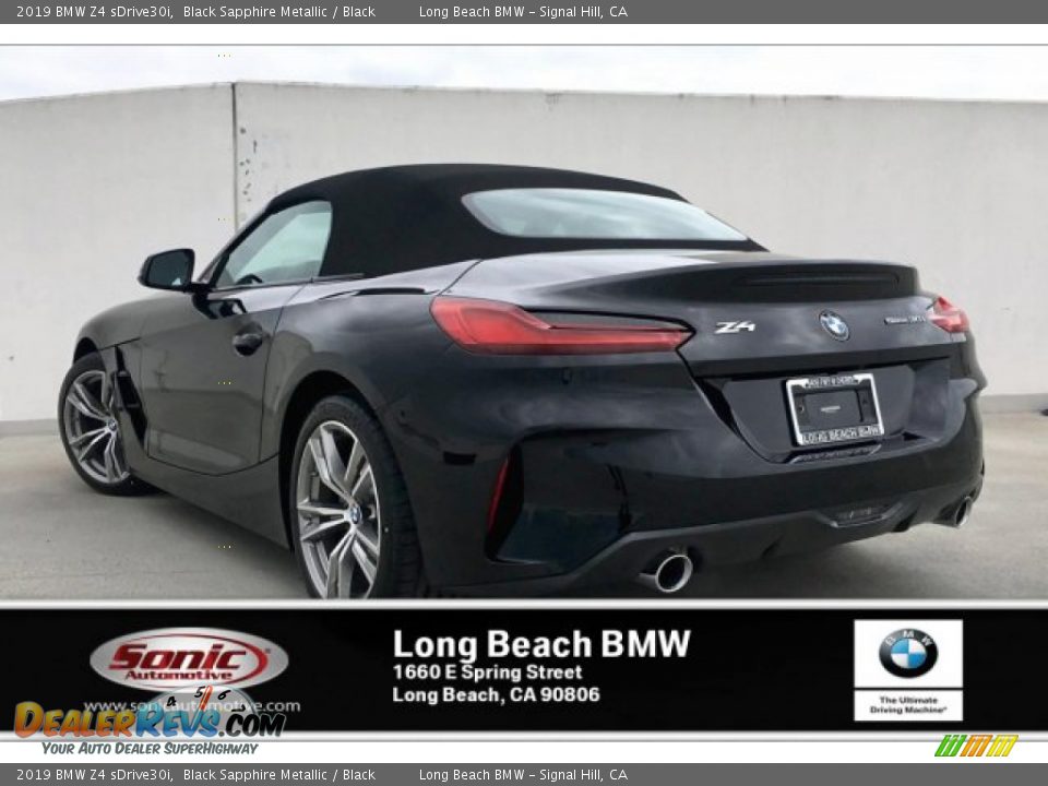 2019 BMW Z4 sDrive30i Black Sapphire Metallic / Black Photo #3