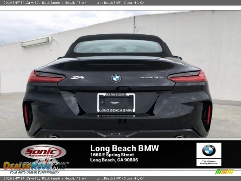 2019 BMW Z4 sDrive30i Black Sapphire Metallic / Black Photo #4