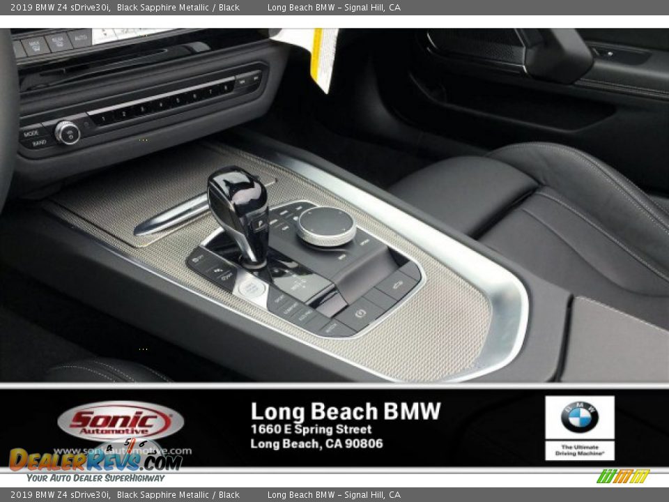 2019 BMW Z4 sDrive30i Black Sapphire Metallic / Black Photo #7