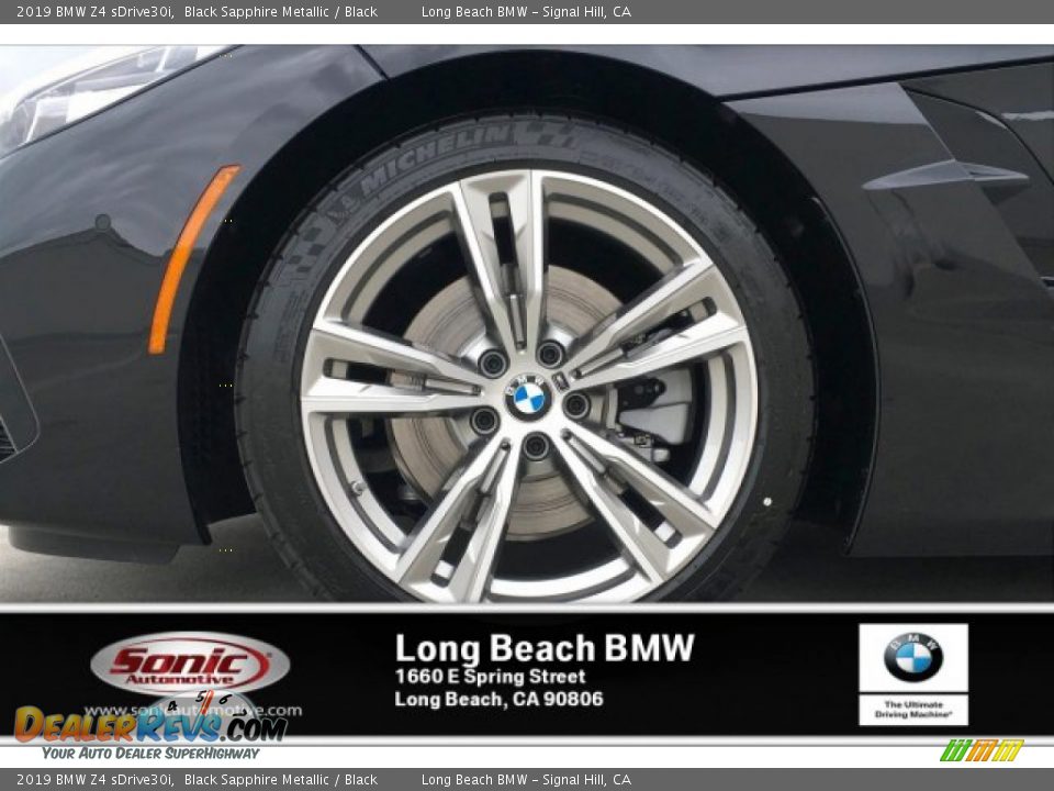 2019 BMW Z4 sDrive30i Black Sapphire Metallic / Black Photo #9