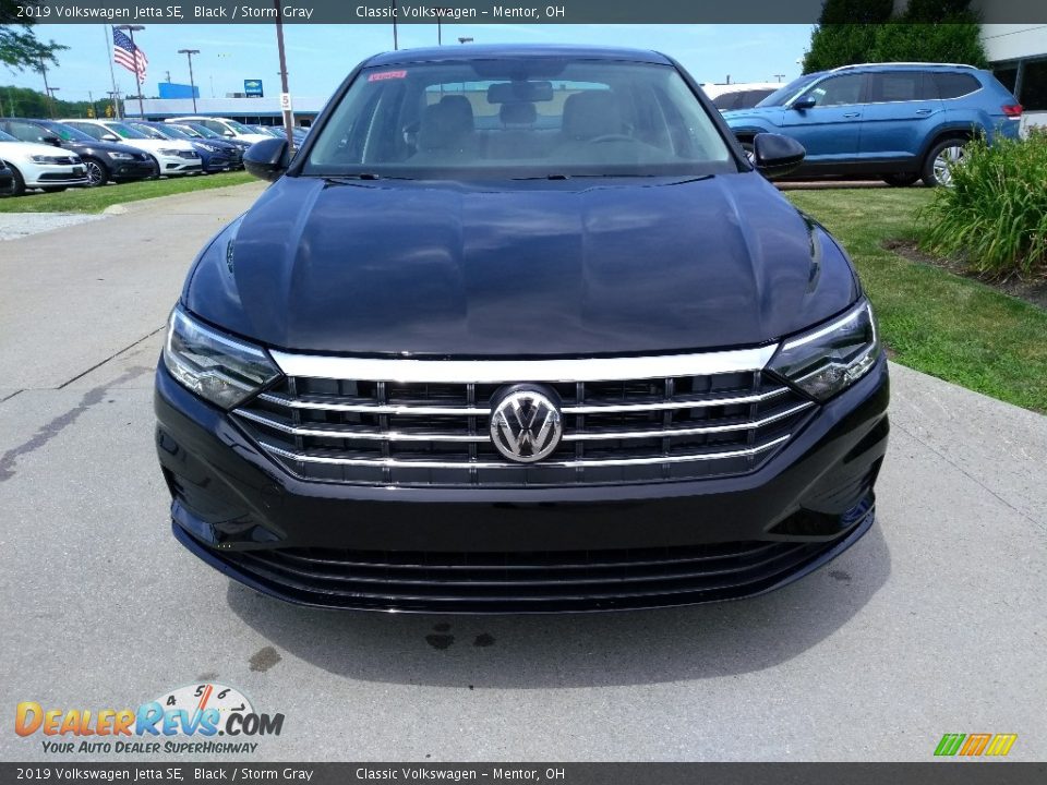 2019 Volkswagen Jetta SE Black / Storm Gray Photo #2