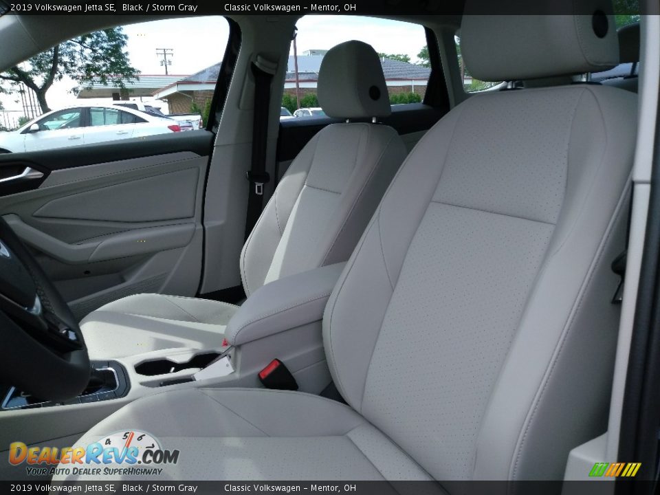 2019 Volkswagen Jetta SE Black / Storm Gray Photo #3