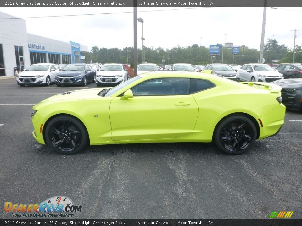 Shock (Light Green) 2019 Chevrolet Camaro SS Coupe Photo #2