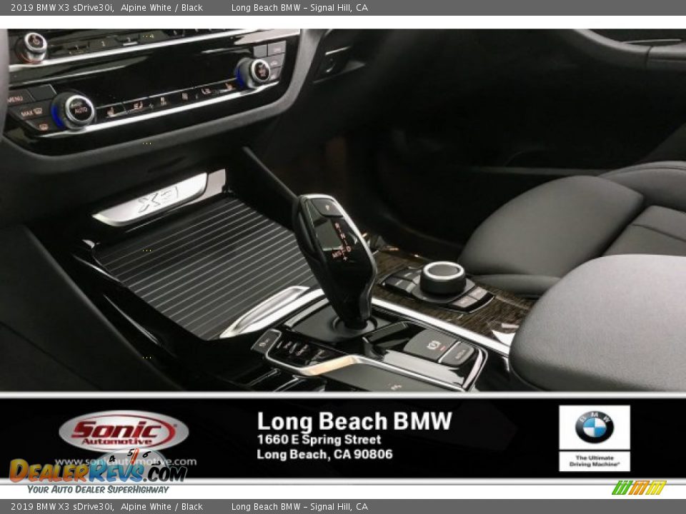 2019 BMW X3 sDrive30i Alpine White / Black Photo #7