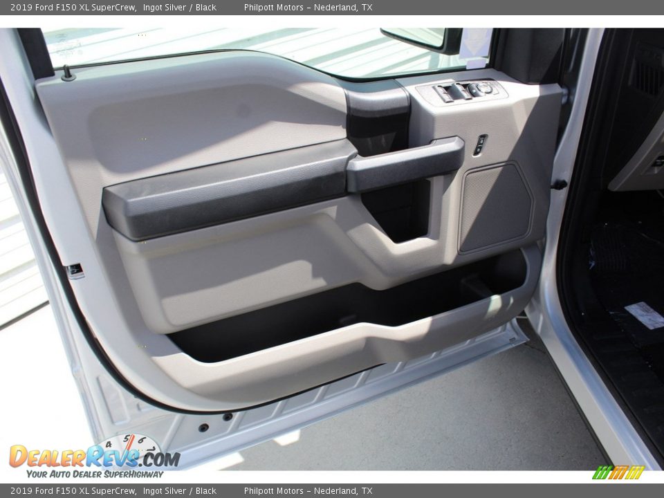 2019 Ford F150 XL SuperCrew Ingot Silver / Black Photo #9