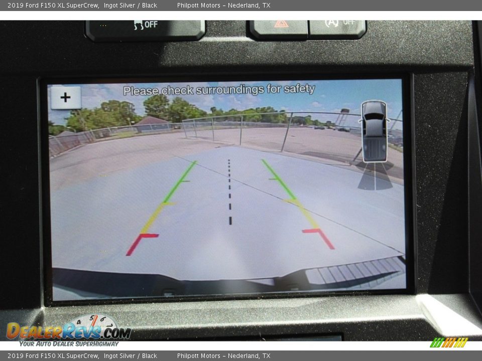 2019 Ford F150 XL SuperCrew Ingot Silver / Black Photo #17