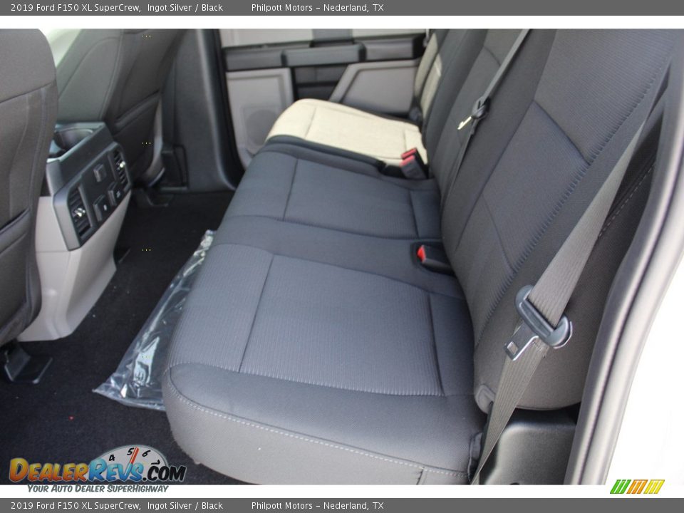 2019 Ford F150 XL SuperCrew Ingot Silver / Black Photo #19