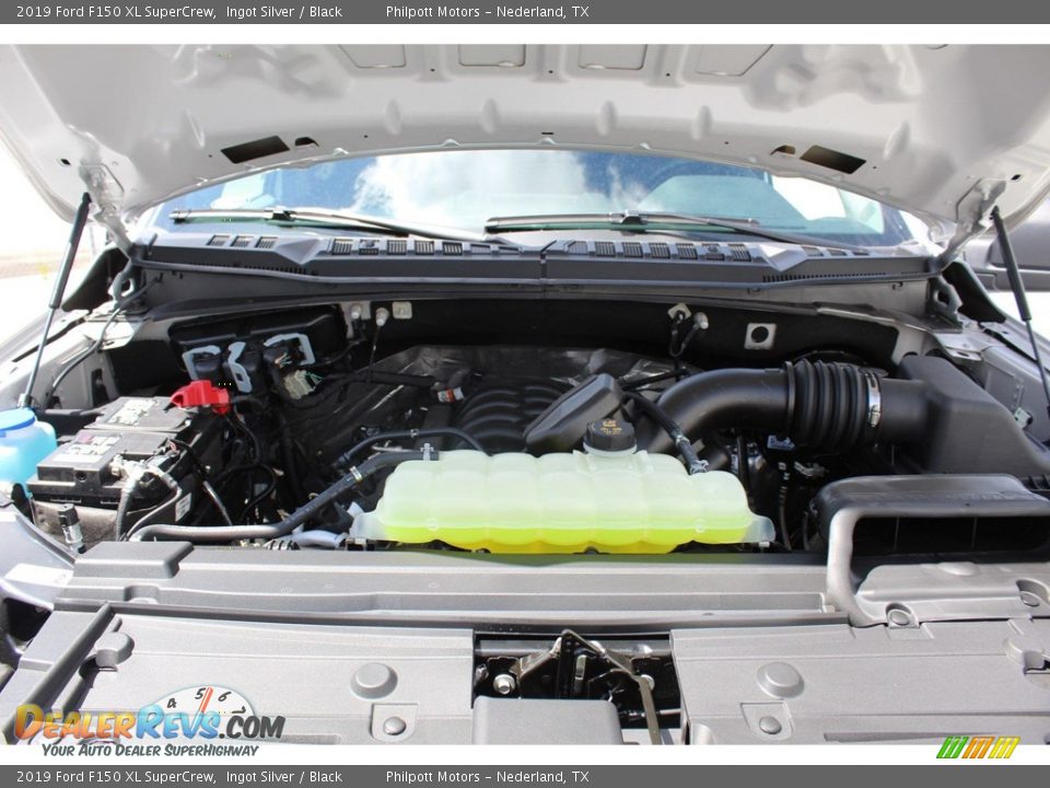 2019 Ford F150 XL SuperCrew Ingot Silver / Black Photo #23