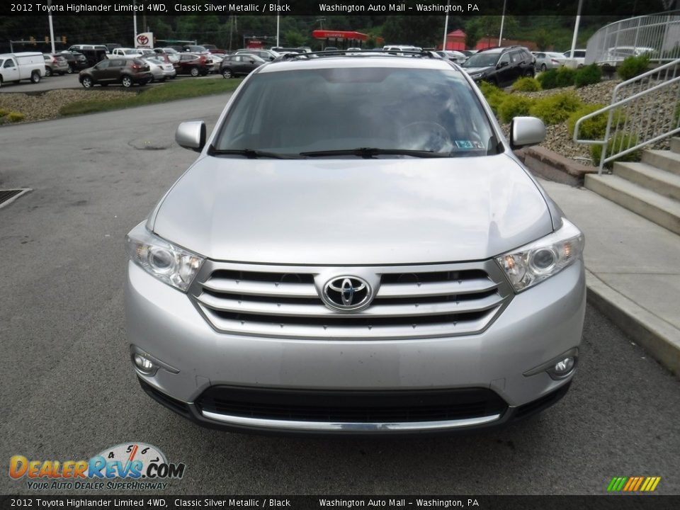 2012 Toyota Highlander Limited 4WD Classic Silver Metallic / Black Photo #5