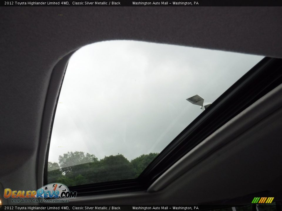 2012 Toyota Highlander Limited 4WD Classic Silver Metallic / Black Photo #11