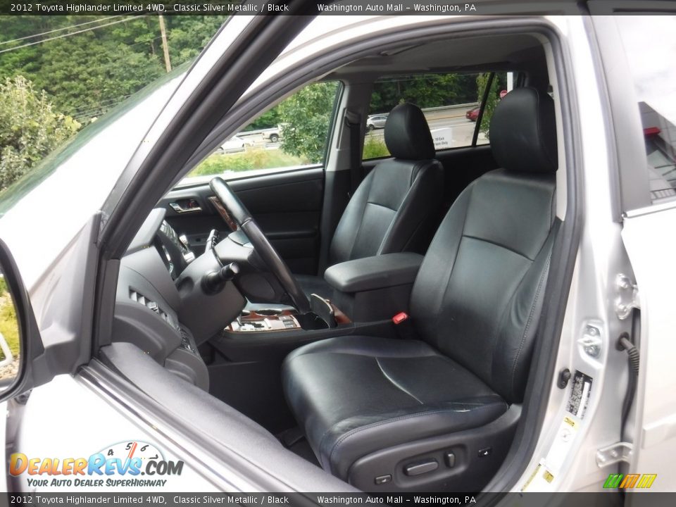 2012 Toyota Highlander Limited 4WD Classic Silver Metallic / Black Photo #13
