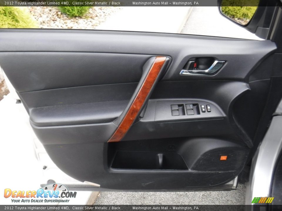 2012 Toyota Highlander Limited 4WD Classic Silver Metallic / Black Photo #14