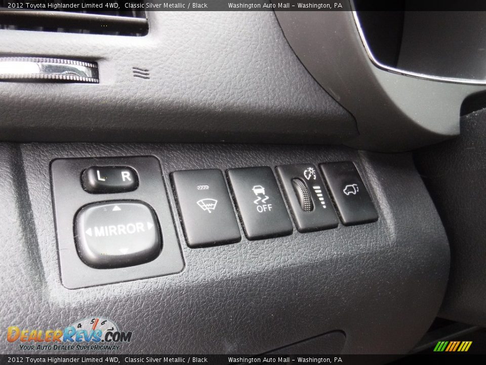 2012 Toyota Highlander Limited 4WD Classic Silver Metallic / Black Photo #15