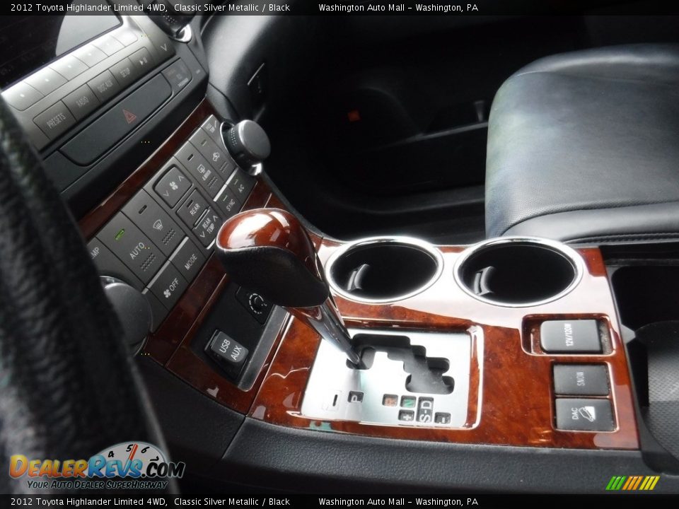 2012 Toyota Highlander Limited 4WD Classic Silver Metallic / Black Photo #16