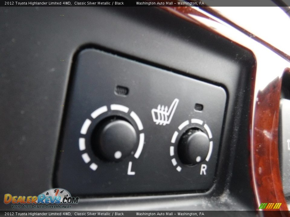 2012 Toyota Highlander Limited 4WD Classic Silver Metallic / Black Photo #17