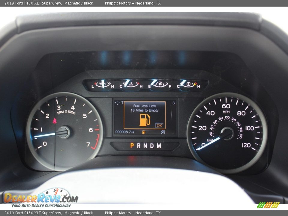 2019 Ford F150 XLT SuperCrew Magnetic / Black Photo #14