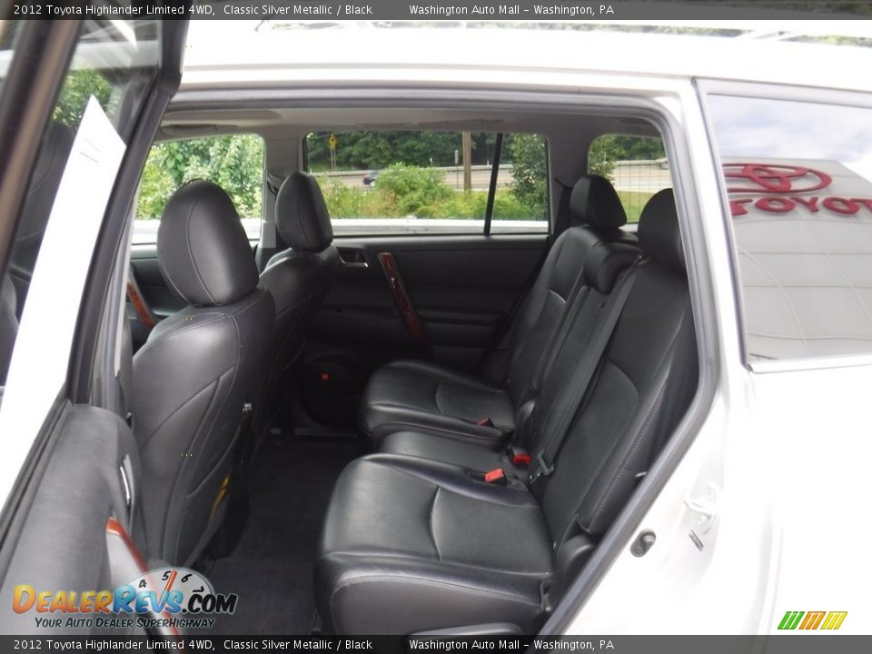 2012 Toyota Highlander Limited 4WD Classic Silver Metallic / Black Photo #22