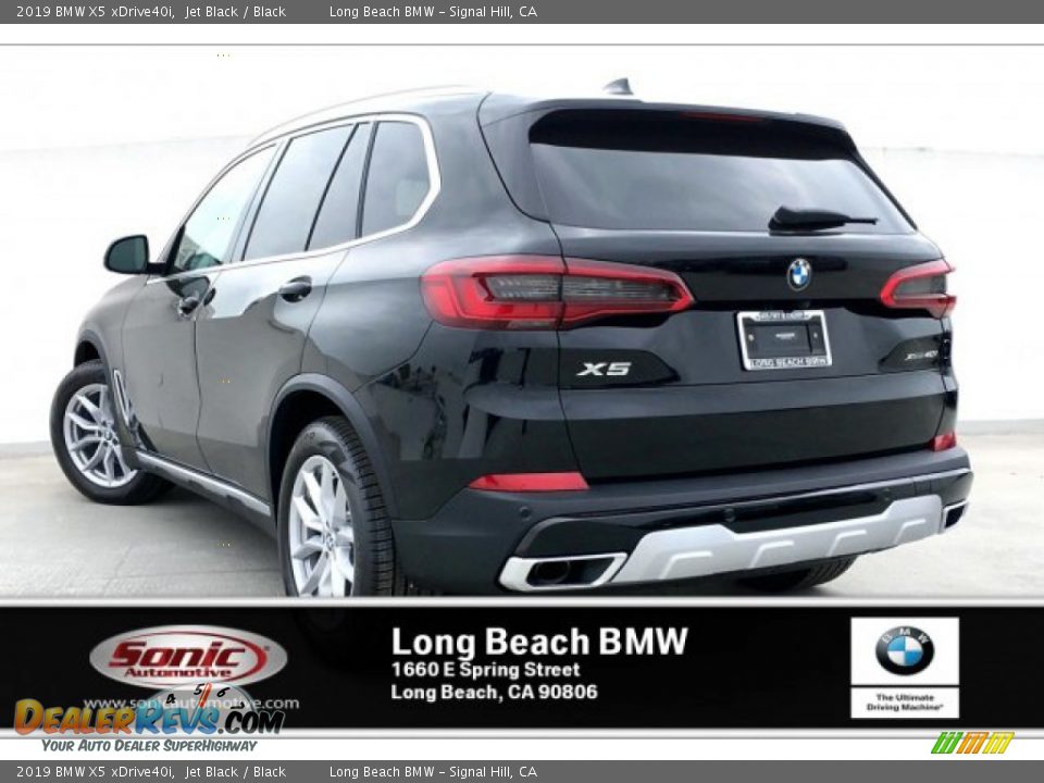 2019 BMW X5 xDrive40i Jet Black / Black Photo #2