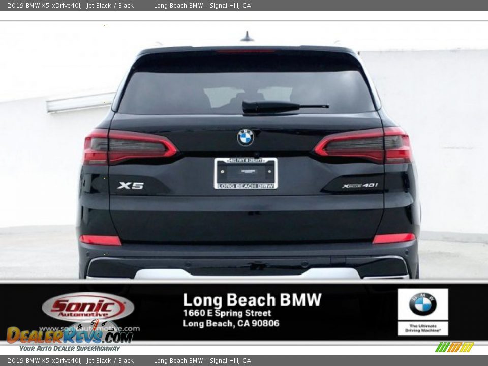 2019 BMW X5 xDrive40i Jet Black / Black Photo #3
