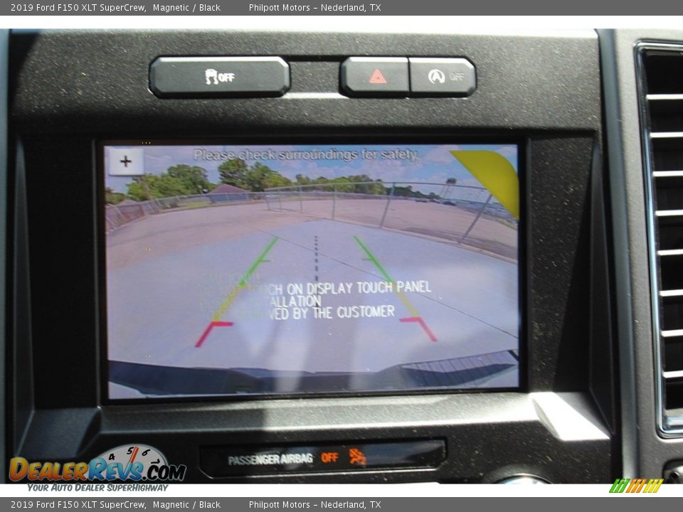 2019 Ford F150 XLT SuperCrew Magnetic / Black Photo #18