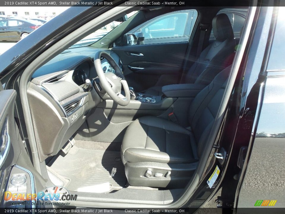 2019 Cadillac XT4 Sport AWD Stellar Black Metallic / Jet Black Photo #3