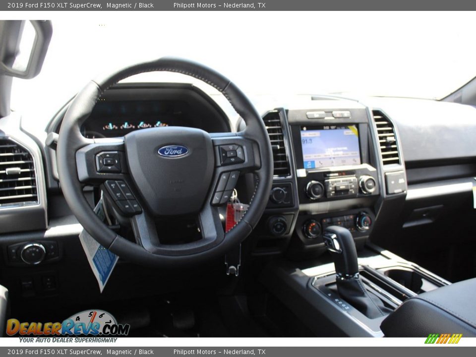 2019 Ford F150 XLT SuperCrew Magnetic / Black Photo #21